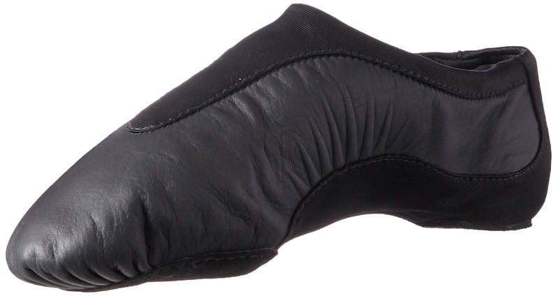 Bloch Women's Pulse Leather and Neoprene Split Sole Jazz Shoe, Black, 7 - Image 1