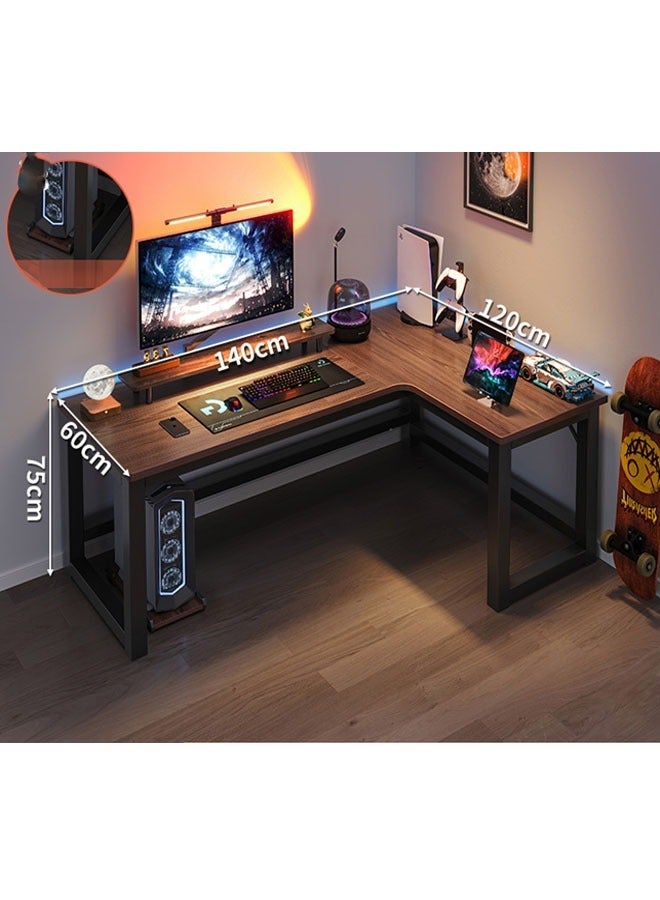 KLNAMAEAAN Computer and Multifunction Table Home Office Workstation 140X120 cm (Right Corner) - Image 1