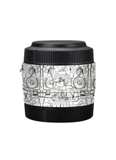 General Walking Donkey Suitable For Canon RF 2X Times Mirror Protection Film Sticker Color Sticker Sticker Skin Traceless Adhesive-Color:Circuit White  - Image 1