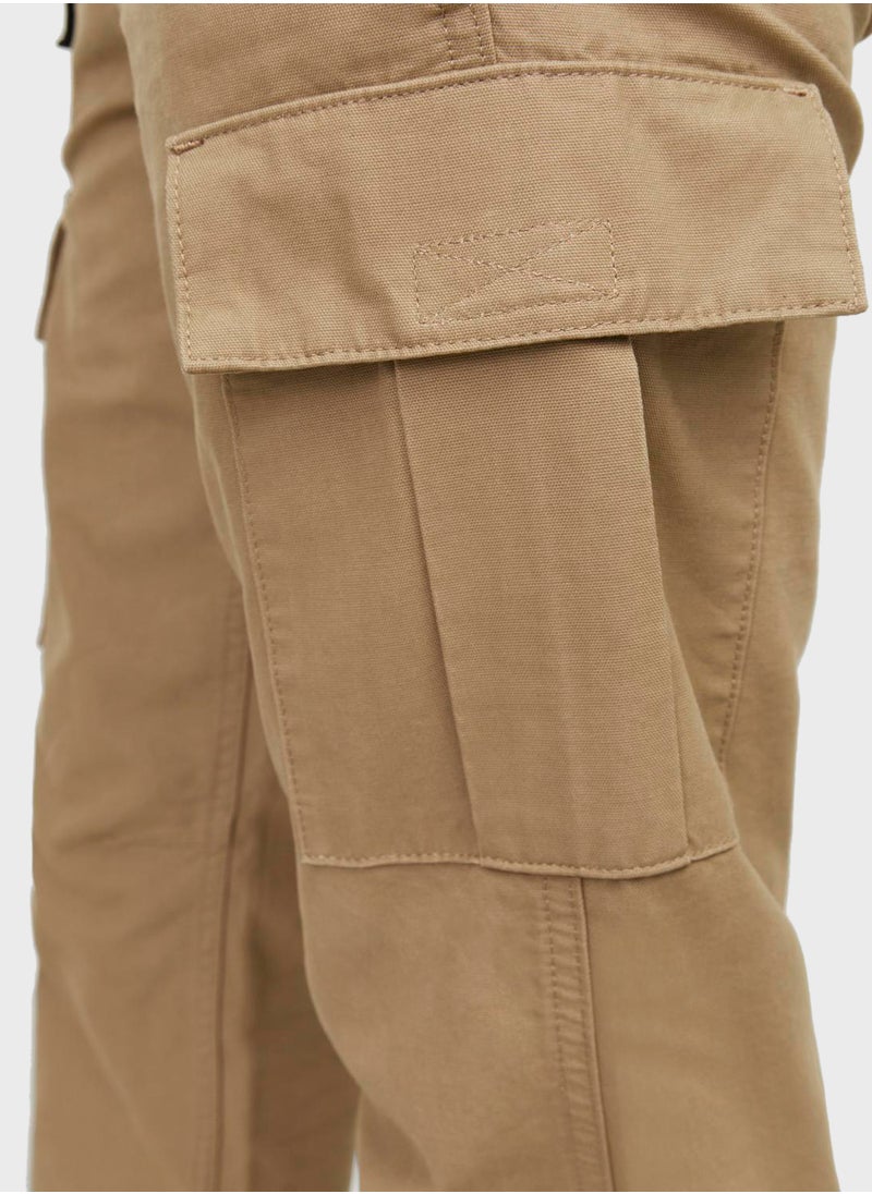 JACK & JONES Jpstkane Jjbarkley Straight Fit Cargo Pants  - Image 4