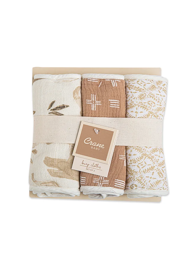 كرين بيبي ثلاث قطع ملابس تجشؤ كيندي