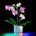 BrickBling Light Only Compatible with Lego 10311 Orchid LED Lighting Kit Compatible with Orchid 10311 Lights Only Not Come with Model Classic Version - Image 2