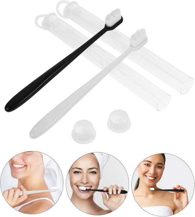 10 قطعة فرش أسنان فائقة النعومة للثة الحساسة تنظيف لطيف محمول للسفر - Image 3