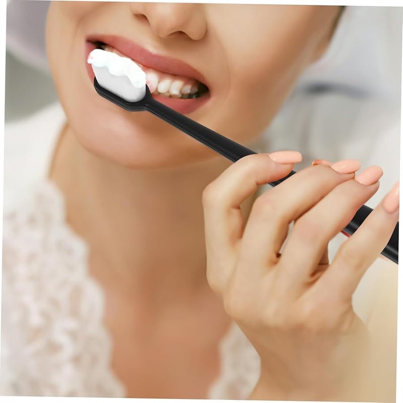 10 قطعة فرش أسنان فائقة النعومة للثة الحساسة تنظيف لطيف محمول للسفر - Image 4