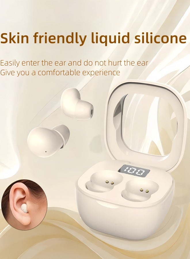 Flyview True Wireless Earbuds, In-Ear Bluetooth 5.3 Headphones 4-Mics ENC Clear Call, Bluetooth Earbuds Touch Control, IPX6 Waterproof TWS, Light-Weight Earphones - Image 2