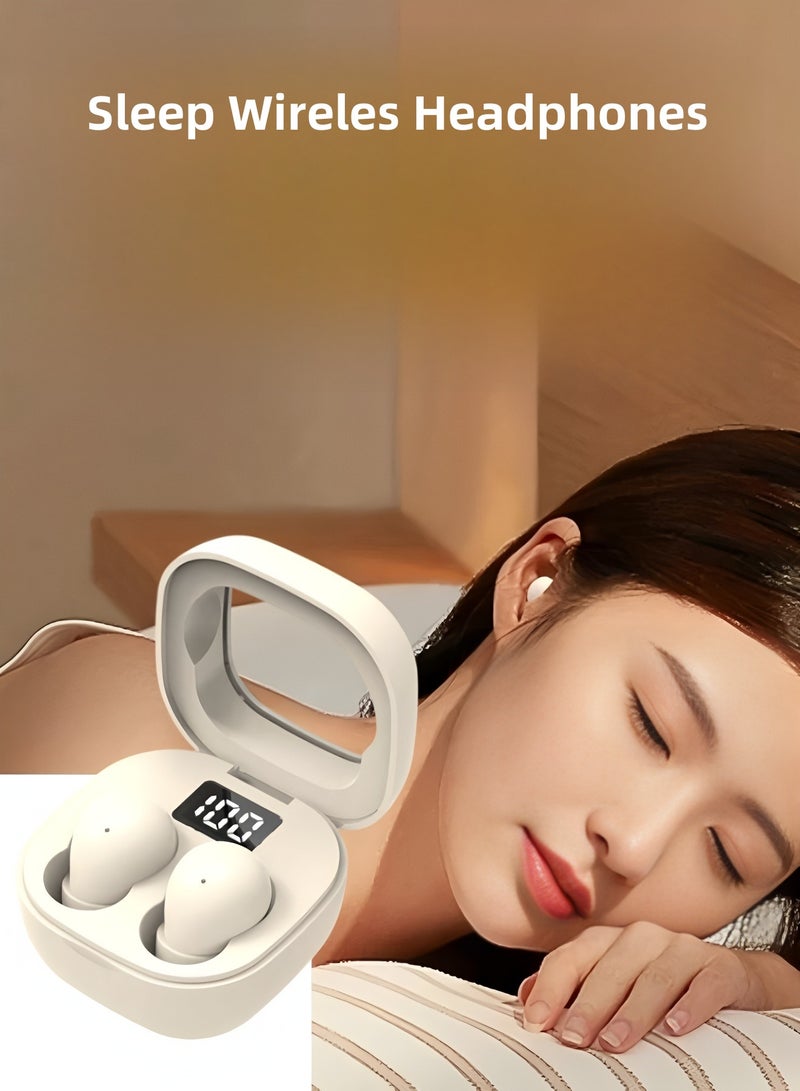 Flyview True Wireless Earbuds, In-Ear Bluetooth 5.3 Headphones 4-Mics ENC Clear Call, Bluetooth Earbuds Touch Control, IPX6 Waterproof TWS, Light-Weight Earphones - Image 1