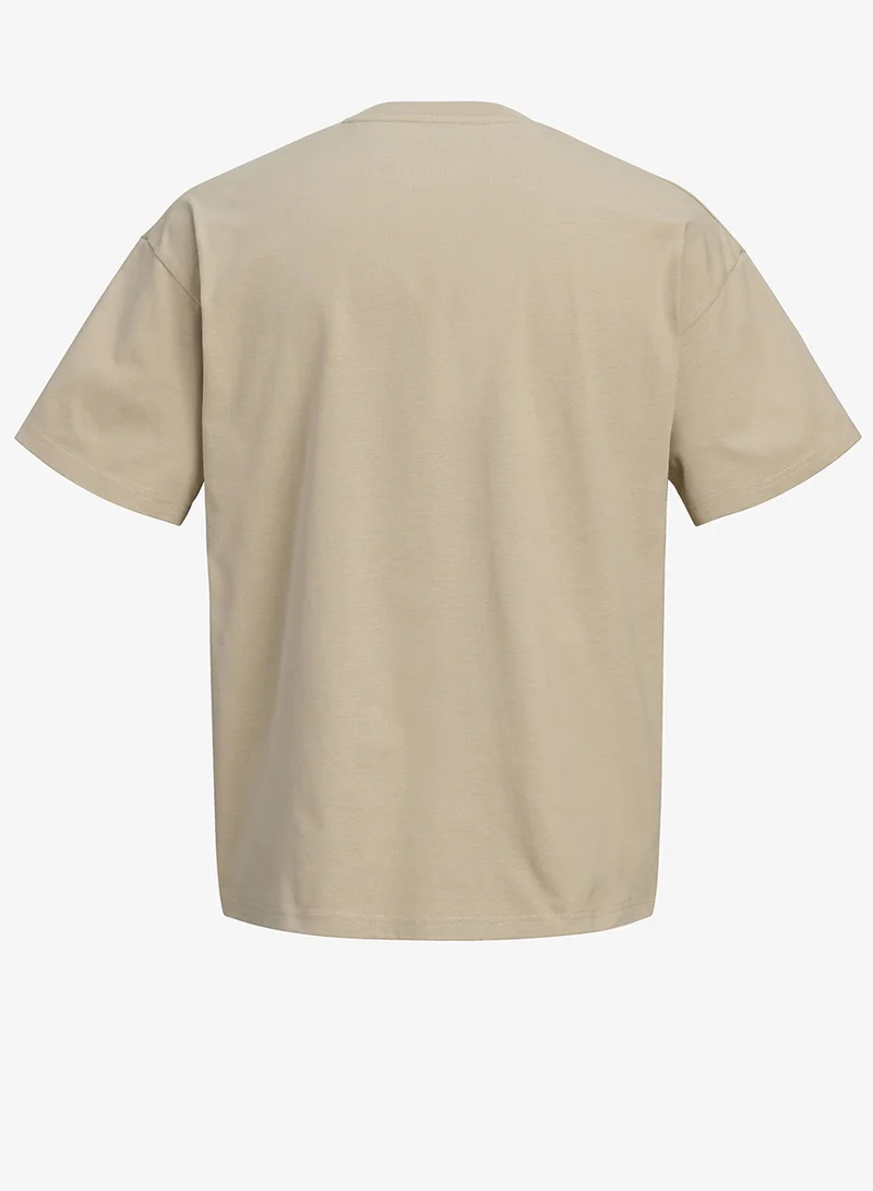JACK & JONES Casual Crew Neck Regular Fit T-Shirt