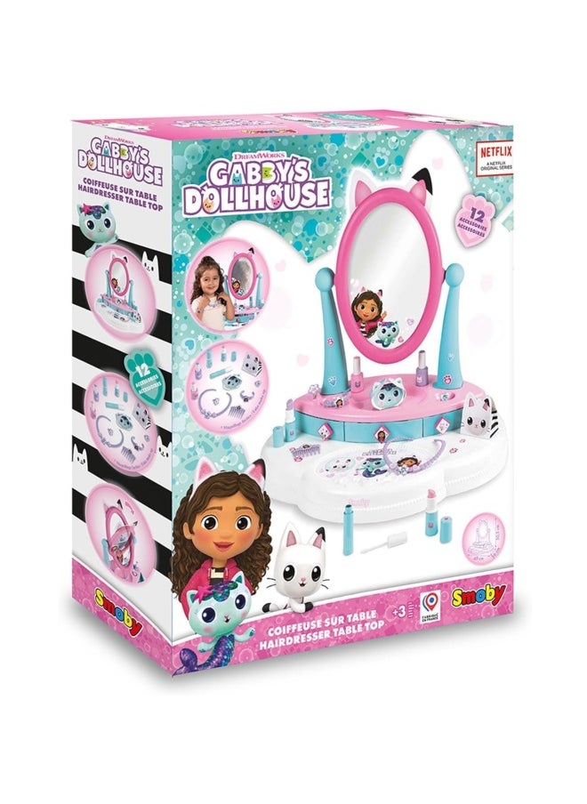 Smoby Gabby's Dollhouse Hairdresser Tabletop Set  - Image 4