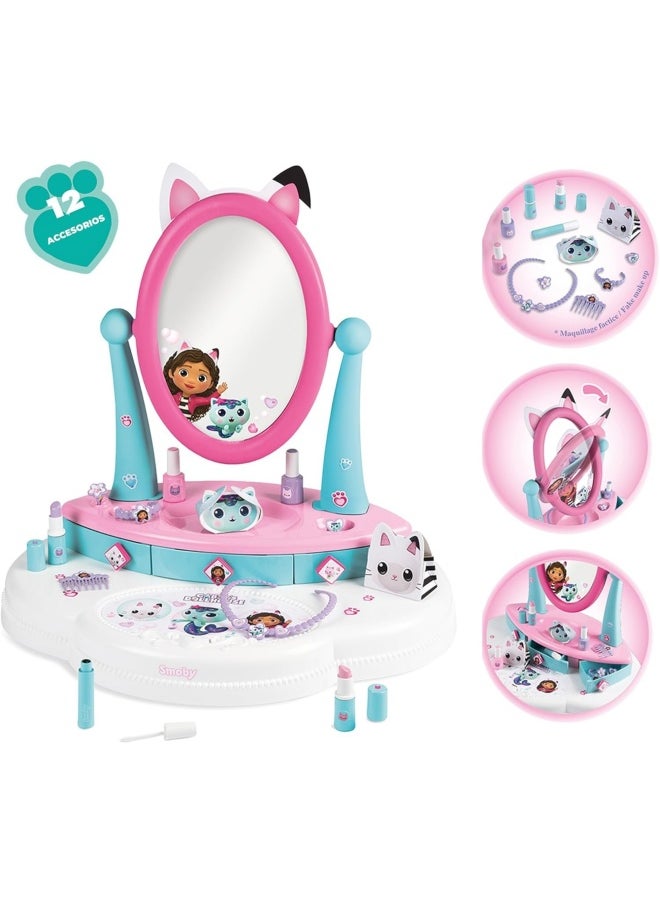 Smoby Gabby's Dollhouse Hairdresser Tabletop Set  - Image 2