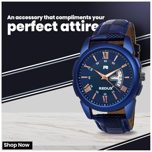 REDUX Analogue Blue Designer Dial Watch for Men’s & Boy's RWS0216S - Image 2