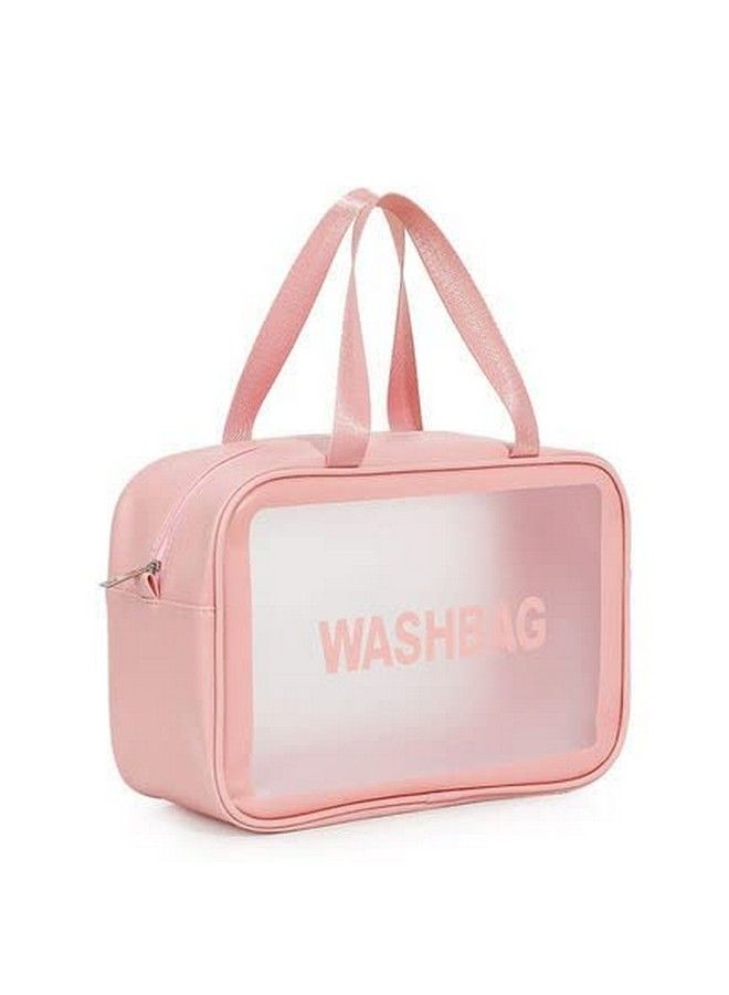 BAOER Toiletry Bag Large Capacity Pvc Clear Cosmetic Bags Travel Wash Transparent Makeup Cosmetic Organizer For Men And Women - Image 1