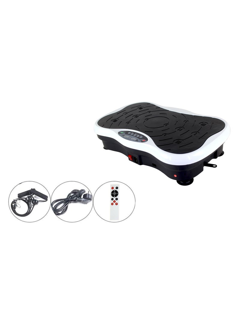Advanced Mini Ultra-Thin Shaping Machine | Fitness Vibration Platform Workout Machine | Exercise Equipment for Home | Vibration Plate | Balance Your Weight Workout Equipment Includes, Remote Control & Balance Straps Included