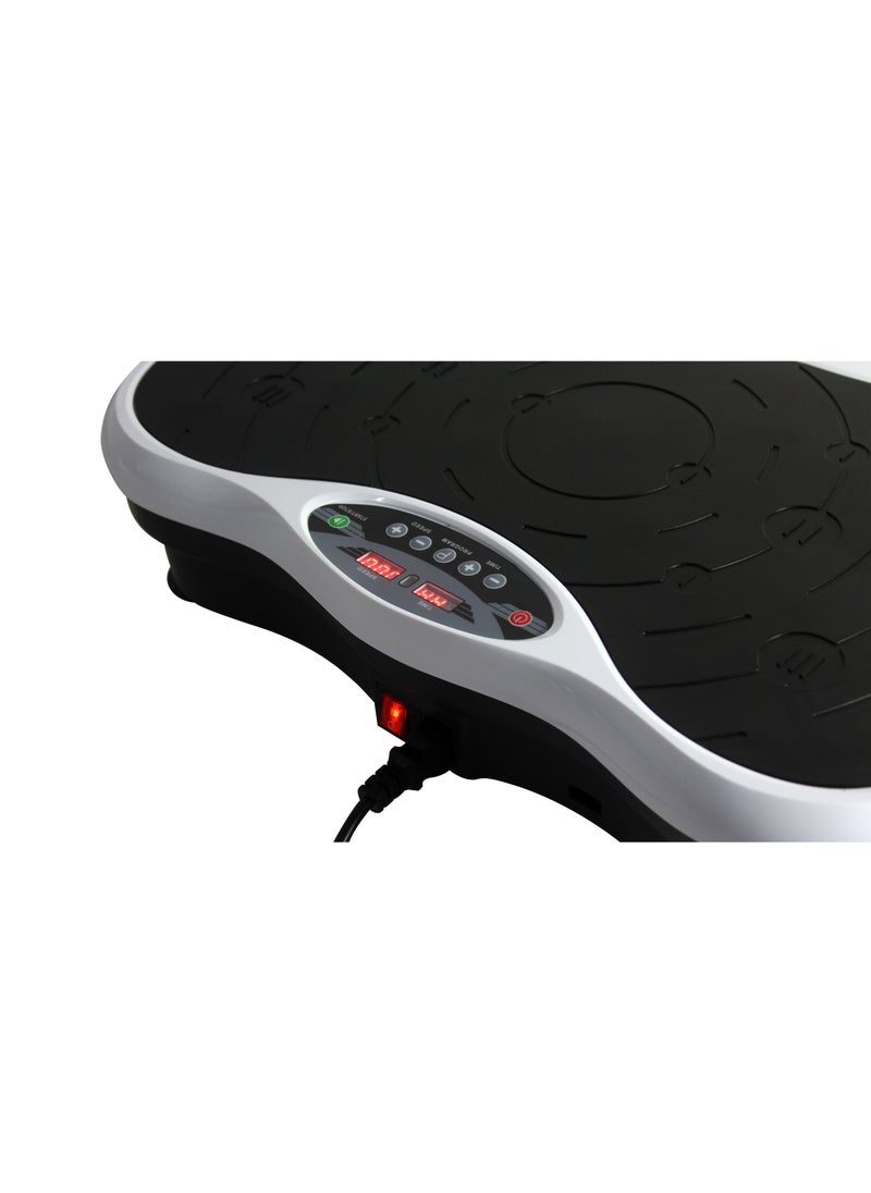 Advanced Mini Ultra-Thin Shaping Machine | Fitness Vibration Platform Workout Machine | Exercise Equipment for Home | Vibration Plate | Balance Your Weight Workout Equipment Includes, Remote Control & Balance Straps Included