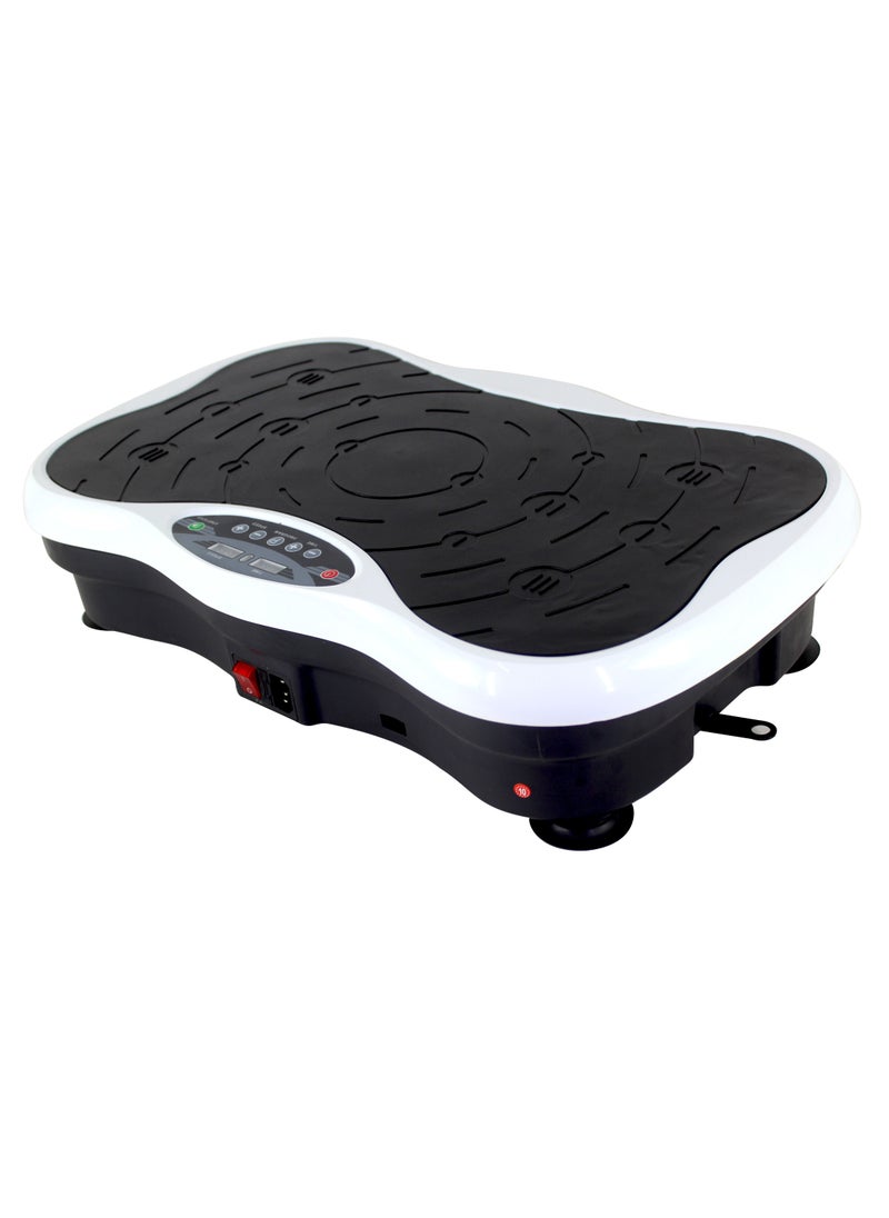 Advanced Mini Ultra-Thin Shaping Machine | Fitness Vibration Platform Workout Machine | Exercise Equipment for Home | Vibration Plate | Balance Your Weight Workout Equipment Includes, Remote Control & Balance Straps Included