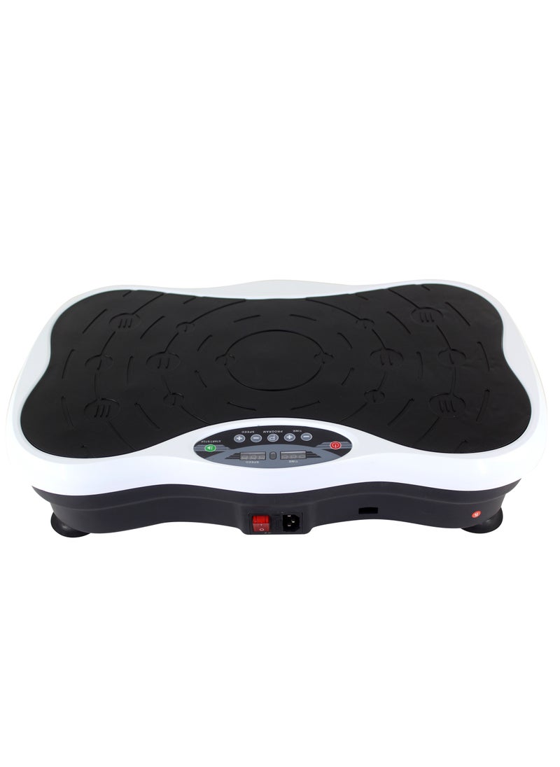 Advanced Mini Ultra-Thin Shaping Machine | Fitness Vibration Platform Workout Machine | Exercise Equipment for Home | Vibration Plate | Balance Your Weight Workout Equipment Includes, Remote Control & Balance Straps Included