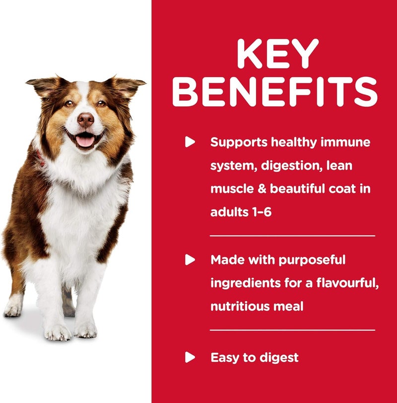 Hills Science Diet Healthy Cuisine Adult 16 Great Taste Wet Dog Food Roasted Chicken Carrots  Spinach Stew 125 oz Can Case of 12 - Image 3