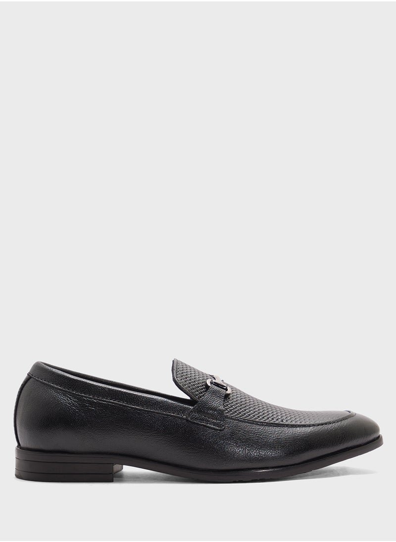 Robert Wood Genuine Leather Formal Slip Ons  - Image 1