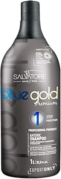 SALVATORE Shampoo AntiResiduos Blue gold Premium 1000 ml - Image 1