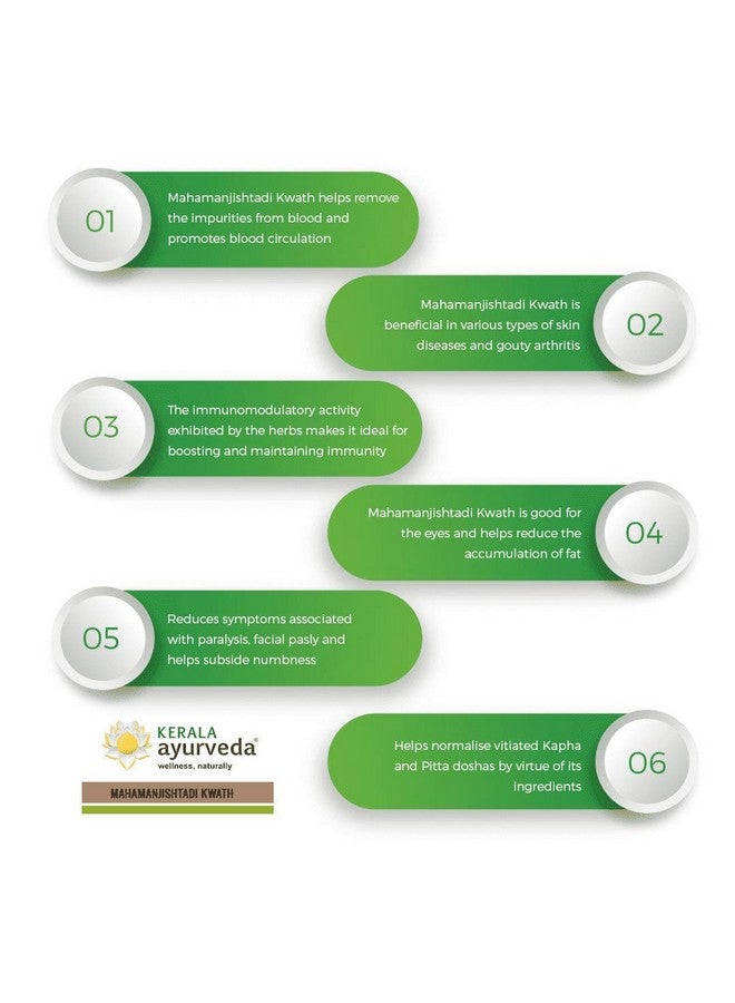 Kerala Ayurveda كيرالا أيورفيدا ماهامانجيشتادي كوات - 200 مل، عبوة من 1 - Image 5