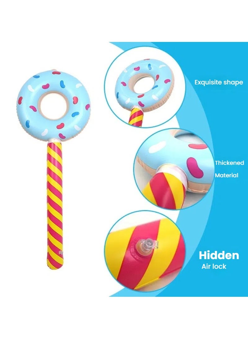general Inflatable Donut Lollipop Toy Set 4 Pieces - Image 3
