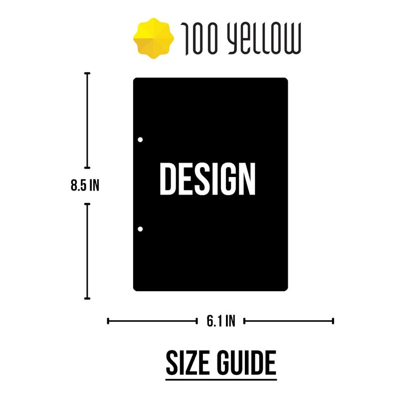 100Yellow ® Life Is A Journey Portrait Photo Album srapbook for capturing Travel and Adventures| 40 A5 pages | Size : 15.2 cm x 21.5 cm |Multicolour - Image 5