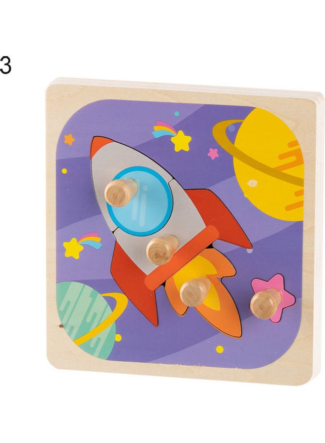 NIBEMINENT Wooden Pegged Puzzle - Image 1