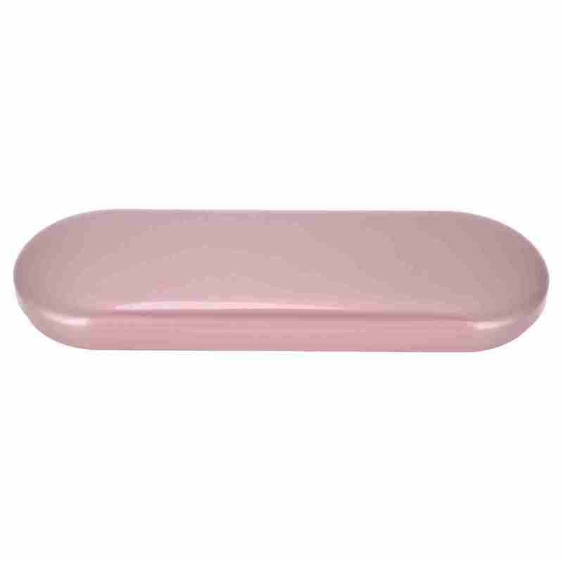Eyelash Extension Tweezers Organizer: Rose Red Tinplate Material, Durable Slot Design, Small Portable Storage Box - Holds 4pcs Tweezers for Eyelash & Makeup Tool Storage - Image 1