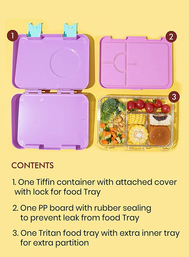 ليتل سربرايز بوكس Little Surprise Box, 2 pcs Uni LunchBag & Bento Lunch box for Kids