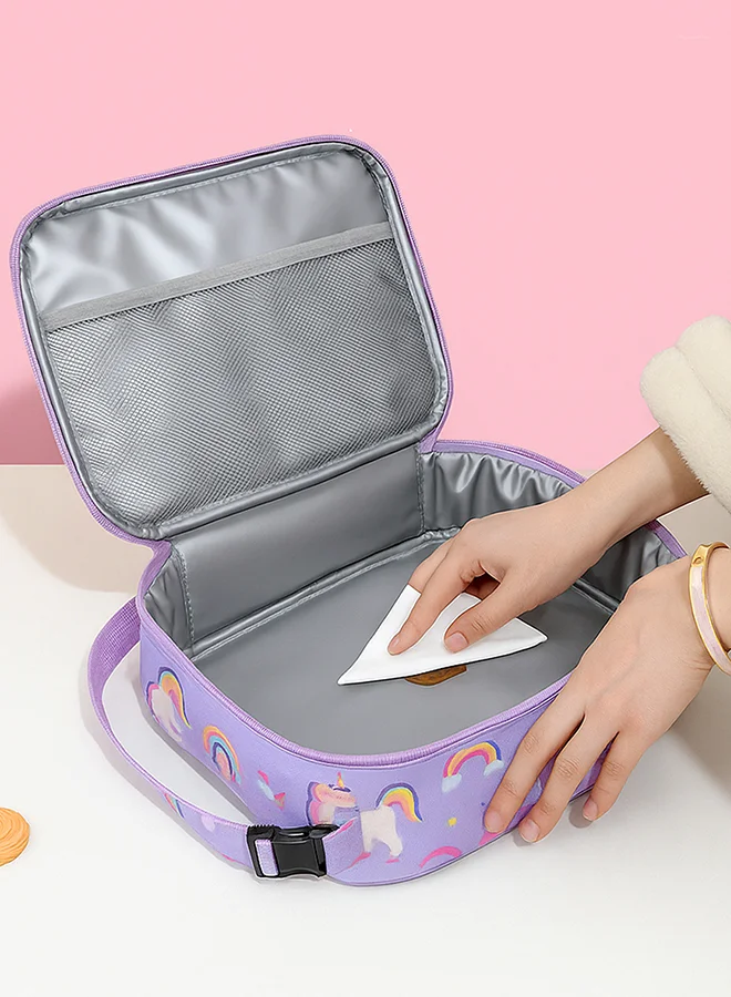 ليتل سربرايز بوكس Little Surprise Box, 2 pcs Uni LunchBag & Bento Lunch box for Kids