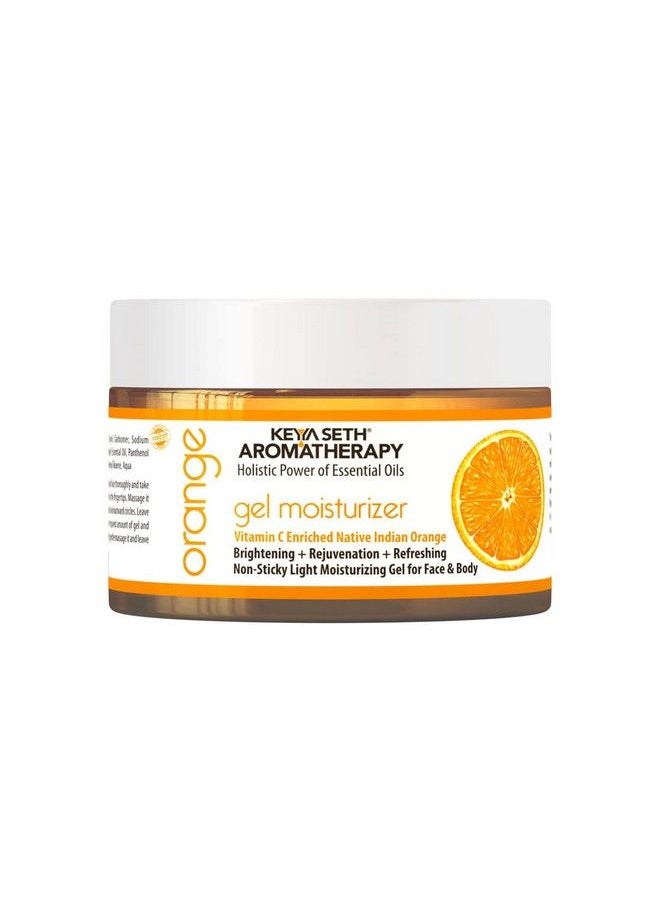 Keya Seth Aromatherapy Orange Gel Vitamin C Enriched Brightening Nourishing Refreshing Hydrating. Nonsticky Light Moisturizer160Gm  - Image 1