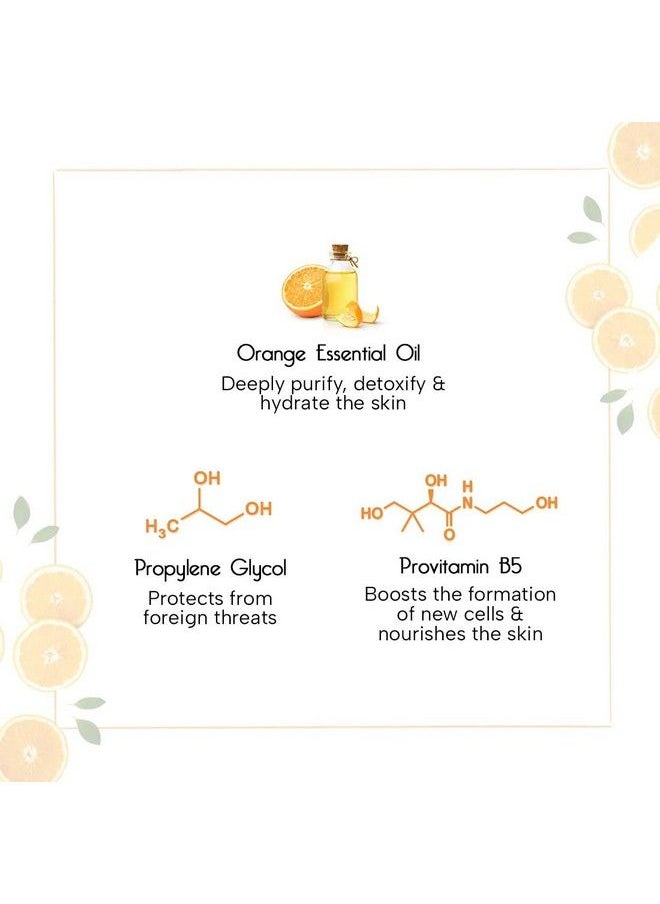 Keya Seth Aromatherapy Orange Gel Vitamin C Enriched Brightening Nourishing Refreshing Hydrating. Nonsticky Light Moisturizer160Gm  - Image 4