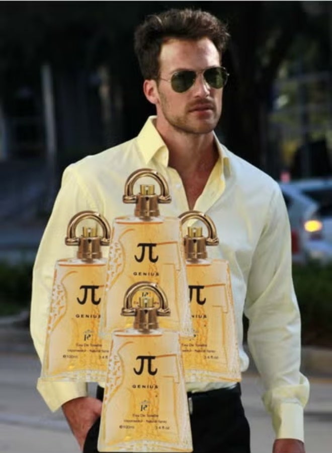 PC 4 Pieces Genius Perfume 100ML - Image 1