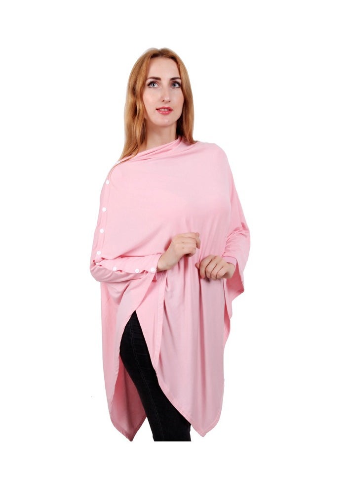 Blooming Blossom - Multi-Use Nursing Cover Poncho - Pink