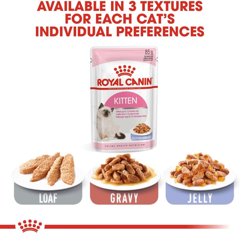 ROYAL CANIN طعام رويال كانين للقطط الصغيرة في الجيلي - 85 جرام - Image 3
