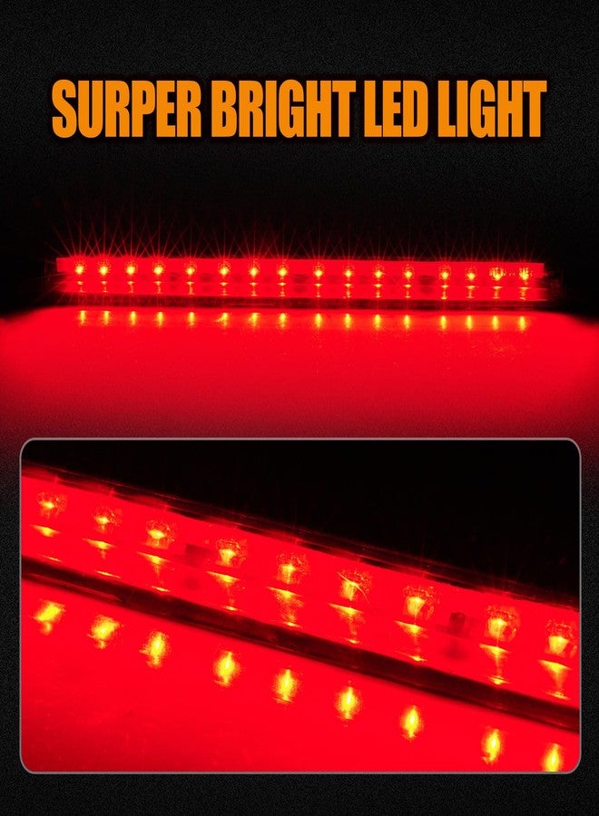Cxdar Third 3rd Brake Light LED for 1992-1999 Chevy C/K Suburban Blazer Tahoe/GMC Yukon Jimmy/Hummer H2/ Bravada High Mount Rear Brake Lights Center Cab Stop Light (Smoke) - Image 2