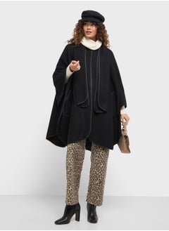 VERO MODA Piping Detail Poncho  - Image 4