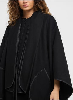 VERO MODA Piping Detail Poncho  - Image 3