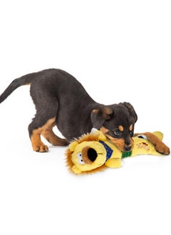 GIGWI GiGwi Shaking Fun Lion Toy for Dogs, Non-Toxic, Soft, Plush Dog Toy, Shake to Squeak, Perfect for Cuddling, Chewing, Fetching, Tossing, Reduces Boredom, Anxiety, Suitable for Medium Dog Breeds  - Image 5