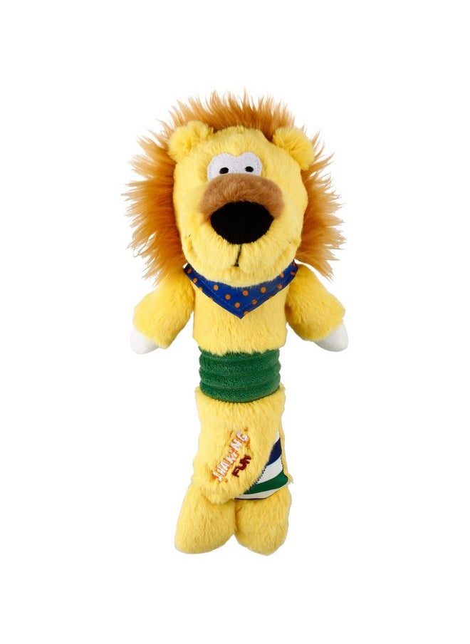 GIGWI - GiGwi Shaking Fun Lion Toy for Dogs, Non-Toxic, Soft, Plush Dog Toy, Shake to Squeak, Perfect for Cuddling, Chewing, Fetching, Tossing, Reduces Boredom, Anxiety, Suitable for Medium Dog Breeds - Image 1