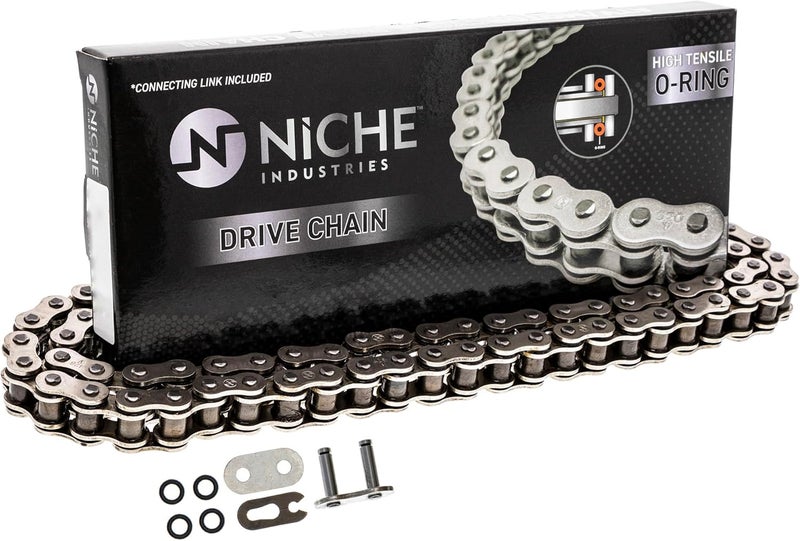 NICHE 428 Drive Chain 128 Links O-Ring with Connecting Master Link for Motorcycle ATV Dirt Bike - Image 5