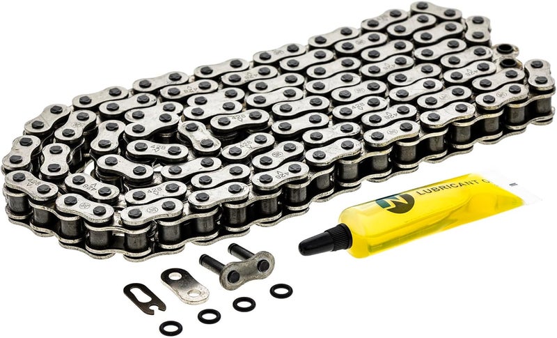 NICHE 428 Drive Chain 128 Links O-Ring with Connecting Master Link for Motorcycle ATV Dirt Bike - Image 1