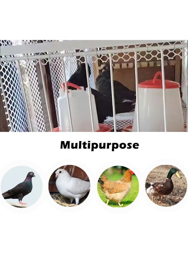LWFCOEE Pigeon Loft Door with Steel Frame, Pigeon Door Trap Rust Resistant Bird Cage House Door for Racing Pigeon, Pigeon Supplies (12in/ 30cm) - Image 5