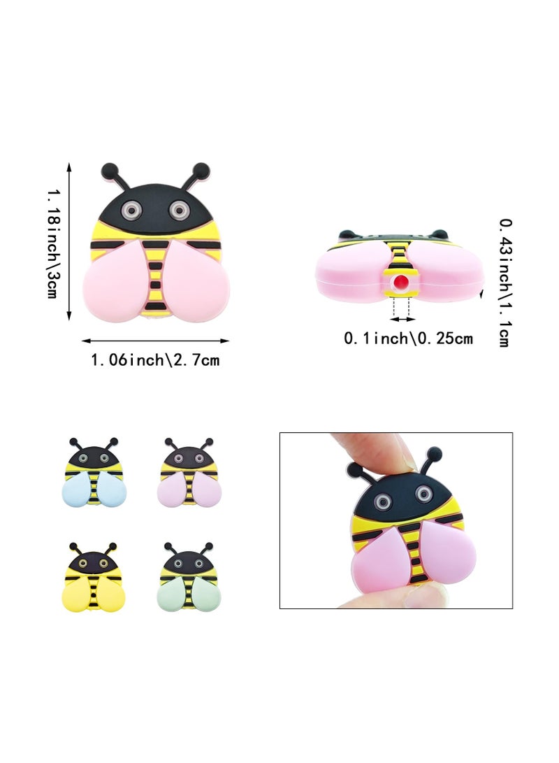 SYOSI 10 Pcs Knitting Needle Stoppers Cute Little Bee Needle Point Protection Needle Stoppers Knitting Accessories from - Image 2