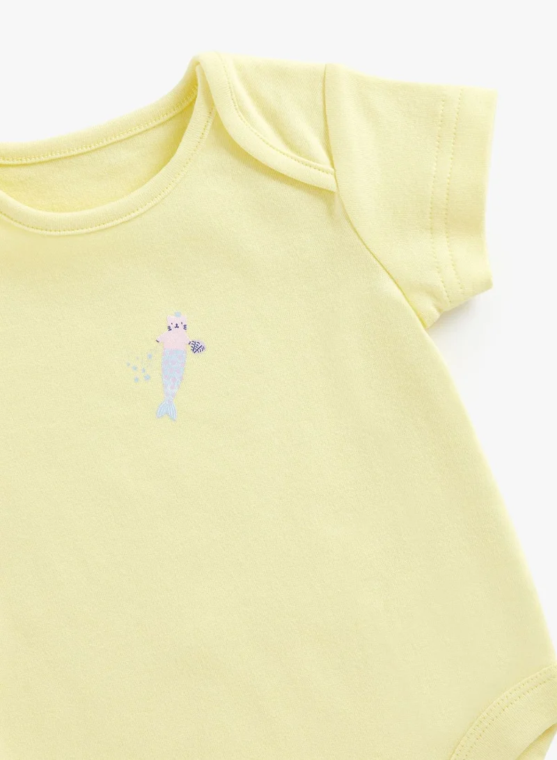 mothercare Kids 3 Pack Assorted Bodysuit