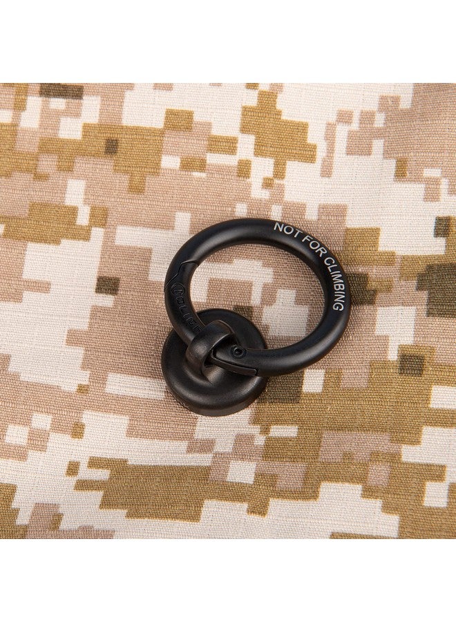 OLIGHT OLINK Portable Magnetic Hook Compatible with Flashlights, Obulb Series, Stainless-Made Carabiner-Style Ring (Black) - Image 1