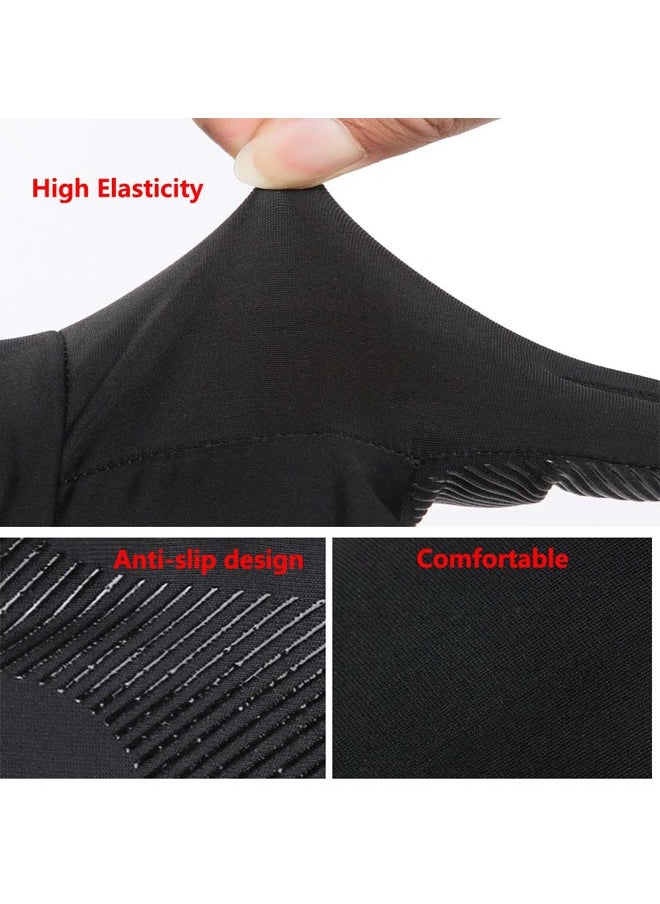 KUAZIVI Men Women Sun Protection Gloves Driving Riding Touch Screen Gloves Thin Anti-UV Protection Ice Silk Non-Slip Gloves  - Image 4