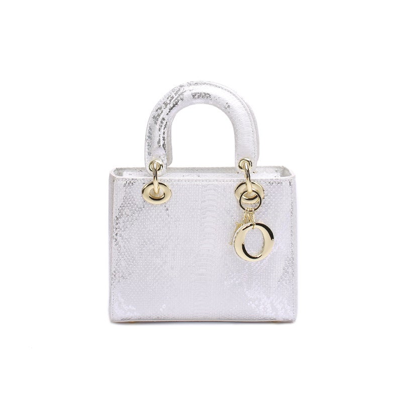 Women'S Bag Handbag Women'S 2023 New Fashionable Snake Pattern Daffy Bag Genuine Leather Texture High-End Shoulder Crossbody Bag - Image 1