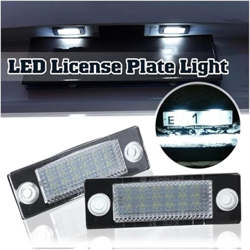 Wivplex 2pcs LED License Plate Light for VW Models - Image 5
