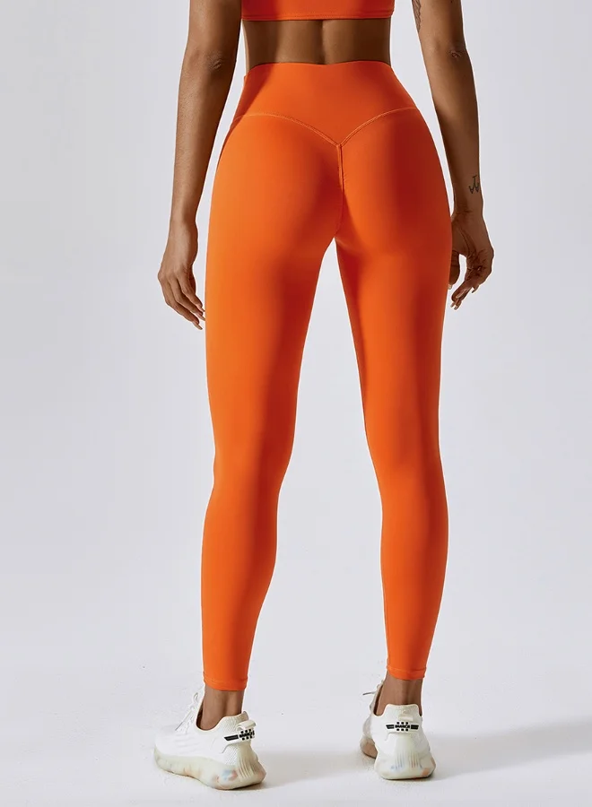 KAWN.YOGA Womens High Waist Contour Workout sport Leggings Yoga Pants Tummy Control Running Pants.