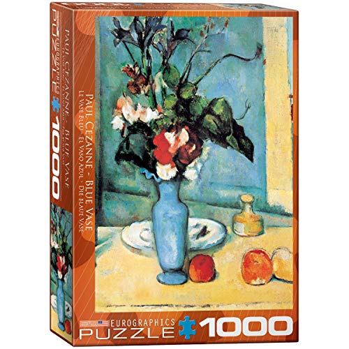 EuroGraphics Blue Vase by Cezanne 1000 Piece Puzzle - Image 1